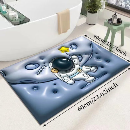 1PC Bathroom absorbent floor mats, bathroom kitchen non-slip floor mats, dust-proof floor mats, home floor mats, entry mats