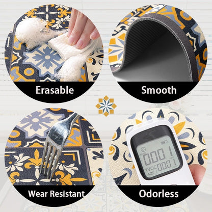 3D Flower Super Absorbent Drain Pad Kitchen Dish Drying Mat Tableware Coffee Draining Pad Dinnerware Cup Bottle Mat Table Mat