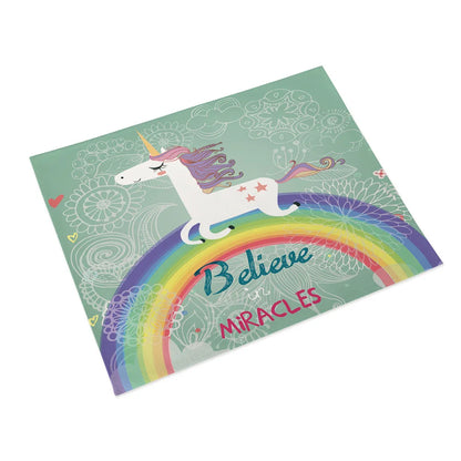 45x32cm Cartoon Pink Table Mat Unicorn Individual Placemats Coasters Set Pad On The Table Cup Pad Place Mats For Dining Table