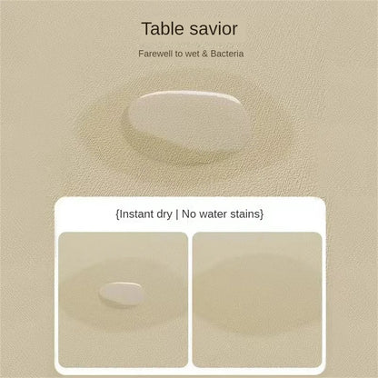 Absorbent Coffee Dish Quick Drying Kitchen Absorbent Drained Placemat Drying Mat for Table Bathroom Kitchen Draining Pads